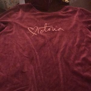 Long sleeve Victoria Secret soft sweet shirt
